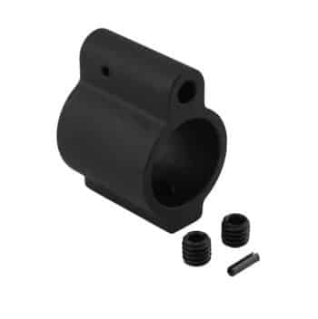 a black plastic housing with screws and nuts