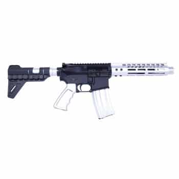 a toy gun is shown on a white background