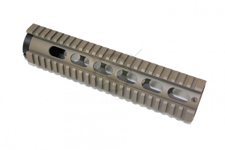 AR15 10" Free Float Midlength Quad Rail Dark Earth