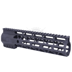 10″ AIR-LOK SERIES M-LOK COMPRESSION FREE FLOAT HANDGUARD WITH MONOLITHIC TOP RAIL