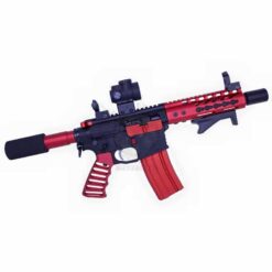 AR15 PISTOL FURNITURE SET ANODIZED RED