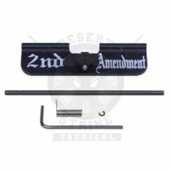 AR-15 EJECTION PORT DUST COVER ASSEMBLY GEN 3 W/ LASERED 2ND AMENDMENT
