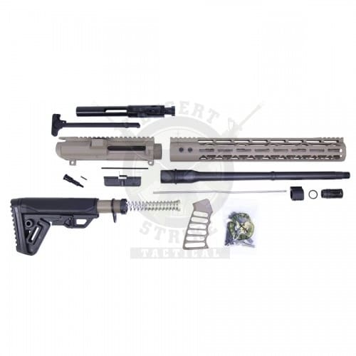 AR .308 Cal Complete Rifle Kit Combo #5 (No Lower) – Flat Dark Earth