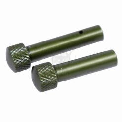 AR 5.56 CAL EXTENDED TAKEDOWN PIN SET GEN 2 ANODIZED GREEN