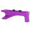 ALUMINUM ANGLED GRIP FOR M-LOK SYSTEM GEN 2 ANODIZED PURPLE