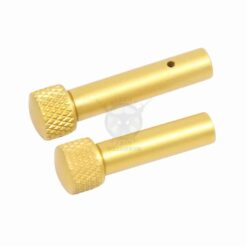 AR 5.56 CAL EXTENDED TAKEDOWN PIN SET (GEN 2)(ANODIZED GOLD)