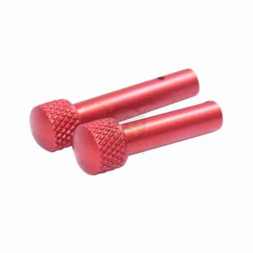AR 5.56 CAL EXTENDED TAKEDOWN PIN SET (GEN 2)(ANODIZED RED)