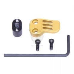 AR15 308 EXTENDED MAG CATCH PADDLE RELEASE ANODIZED GOLD