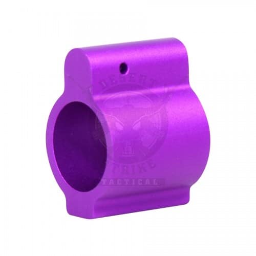 .750 Low Profile Gas Block Purple