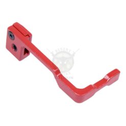 AR15 EXTENDED BOLT CATCH RELEASE CERAKOTE RED