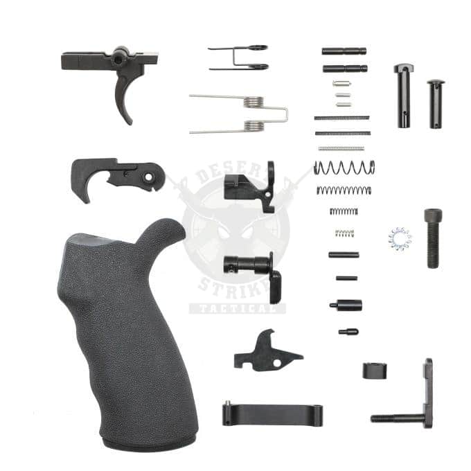 AR15 COMPLETE LOWER PARTS KIT WITH GRIP