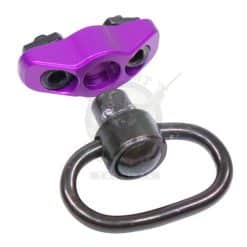 GEN 2QD SWIVEL WITH ADAPTER FOR M-LOK SYSTEM ANODIZED PURPLE