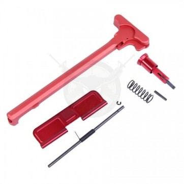 AR15 UPPER RECEIVER ASSEMBLY KIT ANODIZED RED