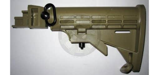 AK47 M4 Stock- Outdoor Green