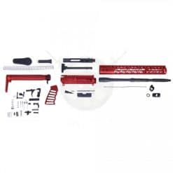 AR-15 5.56 CAL COMPLETE AIRLITE SERIES RIFLE KIT RED