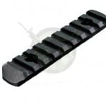 Magpul® MAG408-BLK MOE® Polymer Rail Section L4 9-Slot Black