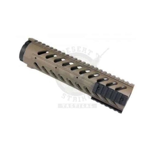 10″ Free Floating Handguard With Sectional Side/Bottom Rails (.308 Cal) Dark Earth