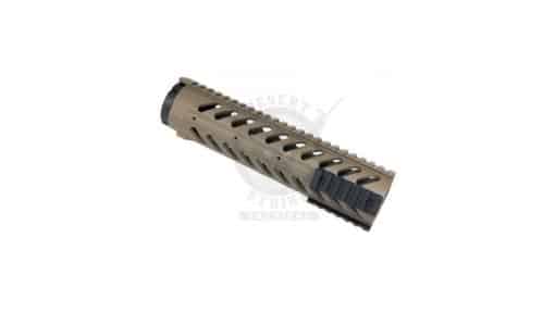 10" Free Floating Handguard With Sectional Side/Bottom Rails (.308 Cal) Dark Earth