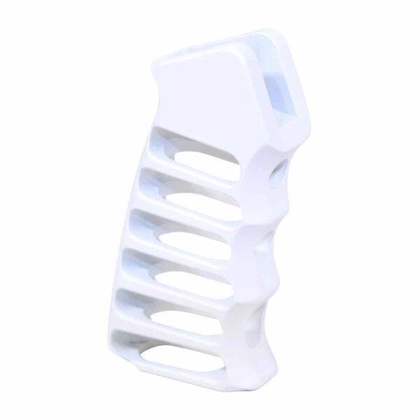 a white plastic object on a white background