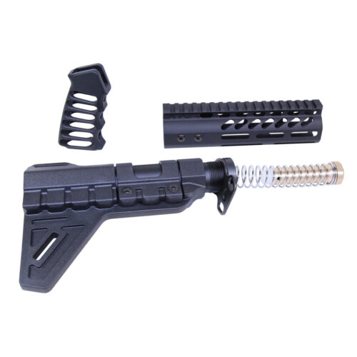 AR-15 PISTOL FURNITURE SET W/MICRO BREACH PISTOL BRACE – MULTIPLE COLORS