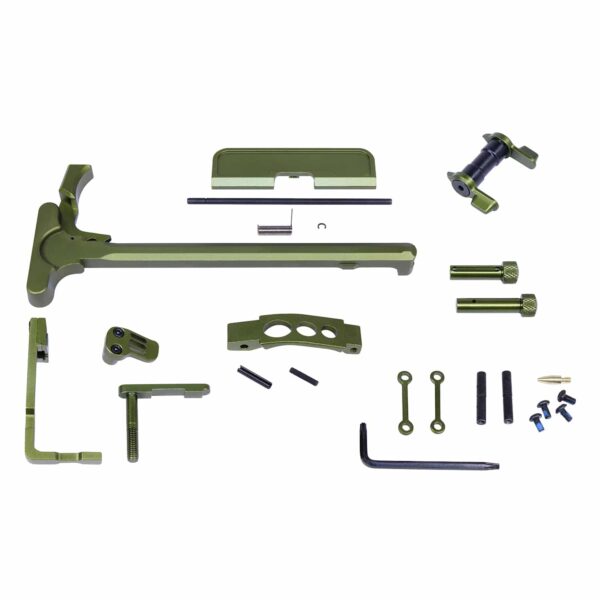 an assortment of parts for a vehicle