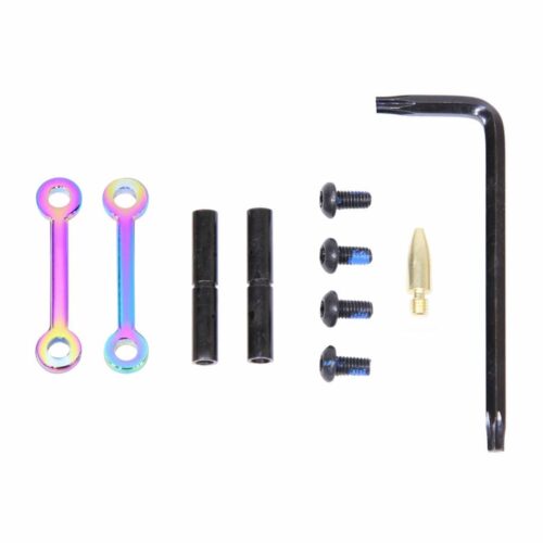 AR-15 COMPLETE ANTI-ROTATION TRIGGER/HAMMER PIN SET – MULTIPLE COLORS – RPVD Coated