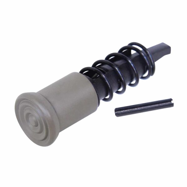 a front shock spring and spring assembly for a car
