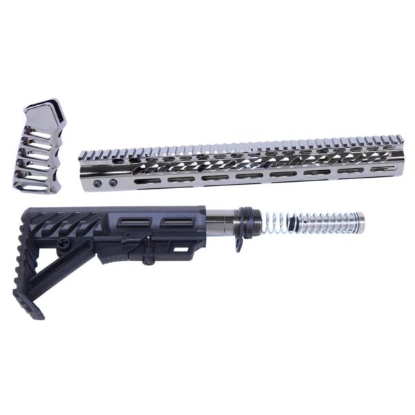 an ar - 15 handguard and a handguard attachment
