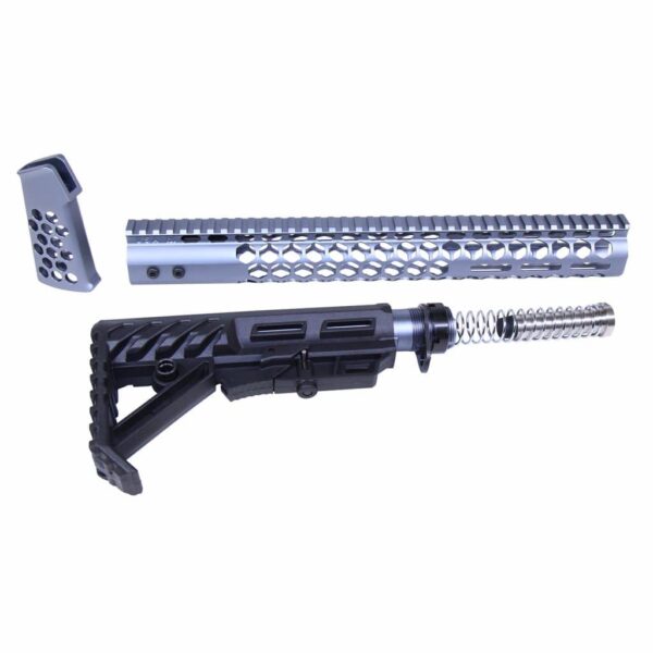 an ar - 15 handguard and a handguard attachment