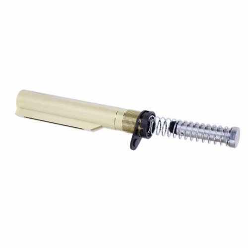 AR-15 MIL-SPEC BUFFER TUBE SET – MULTIPLE COLORS – Gold Plated