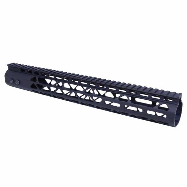 a black handguard for a rifle on a white background