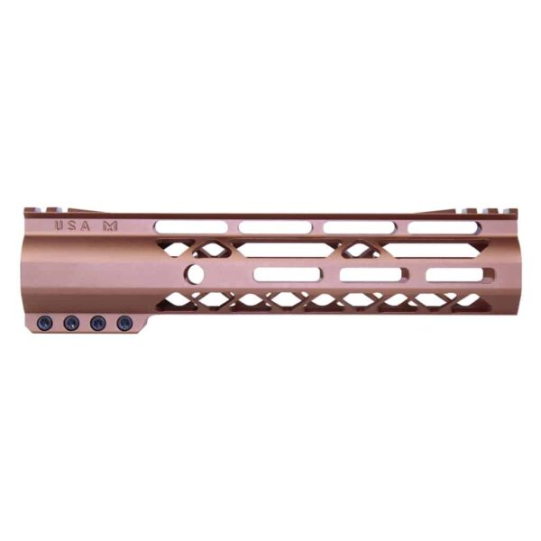 a rifle rail on a white background