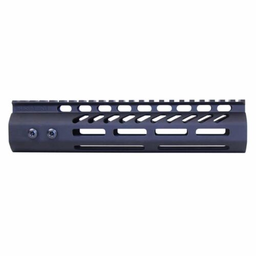 9″ ULTRA LIGHTWEIGHT THIN M-LOK SYSTEM FREE FLOATING HANDGUARD WITH MONOLITHIC TOP RAIL (.308 CAL) (ANODIZED BLACK)