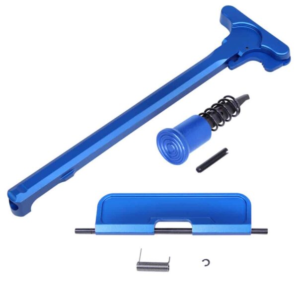 a blue tool with a wrench and a screwdriver