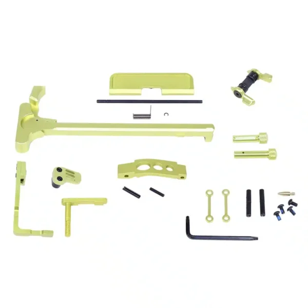 a set of parts for a vehicle on a white background
