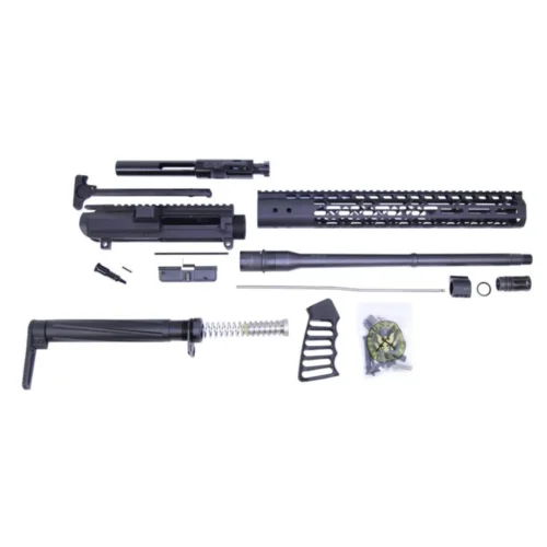 AR .308 CAL COMPLETE RIFLE KIT COMBO #2 (NO LOWER) (ANODIZED BLACK)