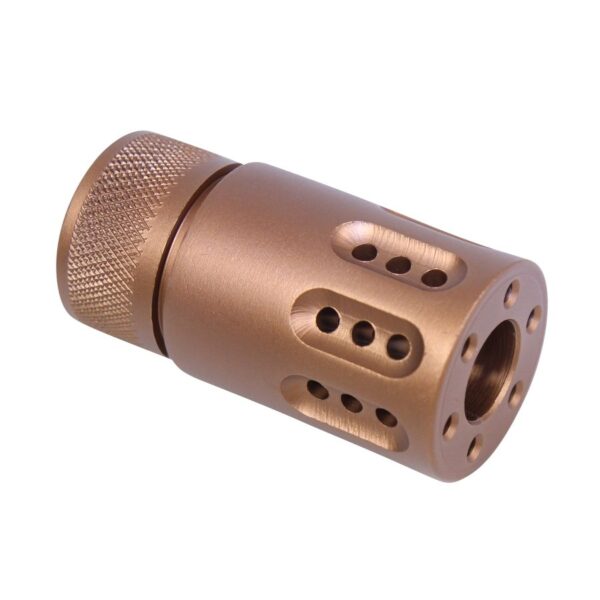 a metal object with holes in the middle of it
