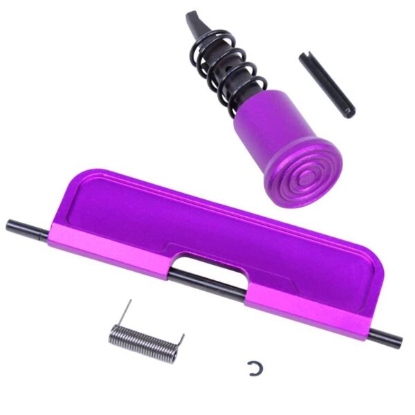 a purple object with a screwdriver and other tools