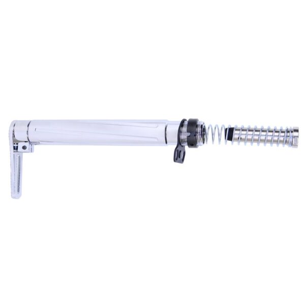 a close up of a hair dryer on a white background