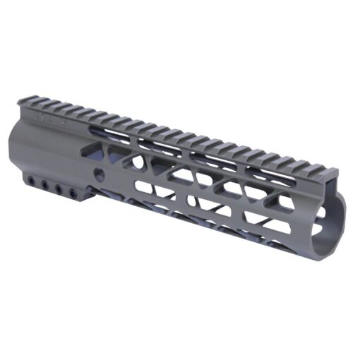 9″ AIR-LOK Series M-LOK Compression Free Floating Handguard With Monolithic Top Rail (OD Green)