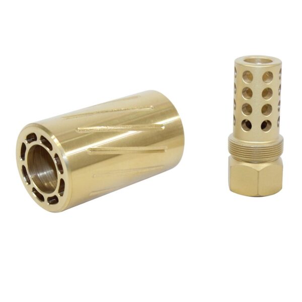 an image of a brass plated tube end