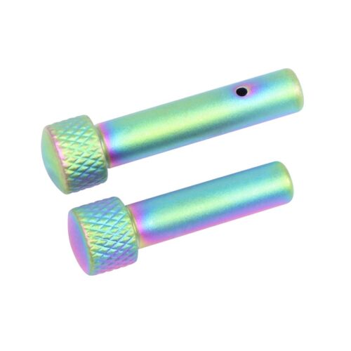 AR 5.56 CAL EXTENDED TAKEDOWN PIN SET GEN 2 – MULTIPLE COLORS – Matte RPVD Coated