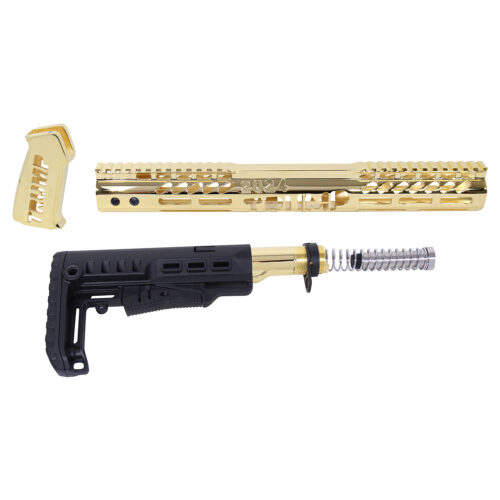 AR-15 “TRUMP SERIES” PREMIUM LIMITED EDITION FURNITURE SET (24 CT GOLD PLATED)