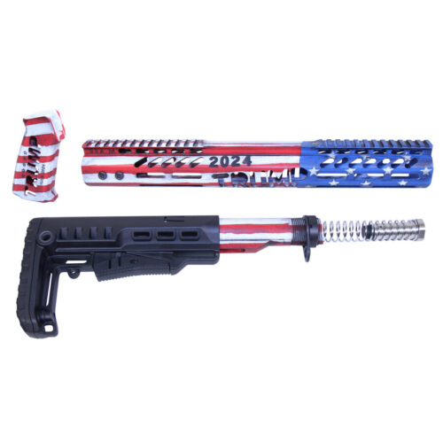 AR .308 “TRUMP SERIES” LIMITED EDITION FURNITURE SET (CERAKOTE BATTLEWORN FINISH)