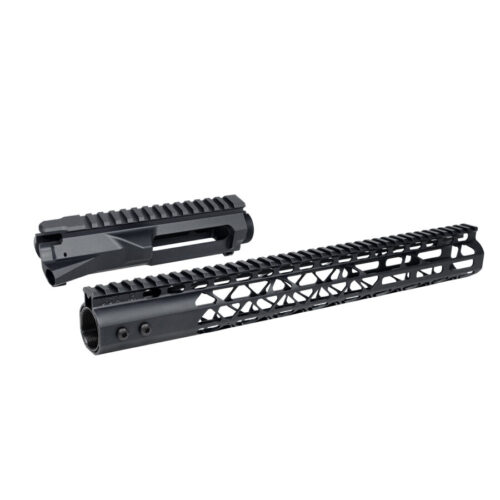 AR-15 Stripped Billet Upper 15″ Air Lite Series M-LOK Combo Set – Multiple Color Options