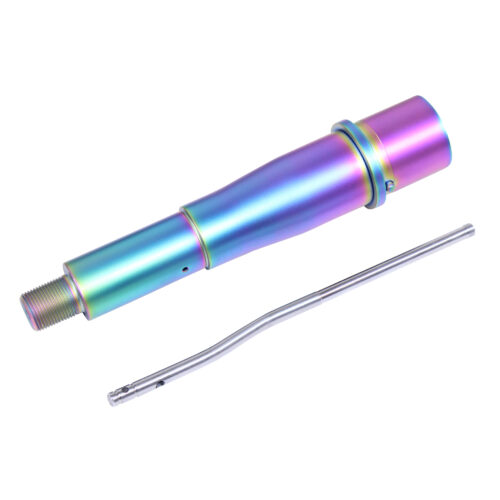 5.5″ 5.56mm 1:5 Twist Contour 4150 Barrel With Gas Tube (Rainbow PVD Coated)